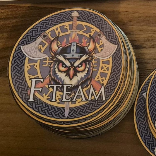 F Team Sticker